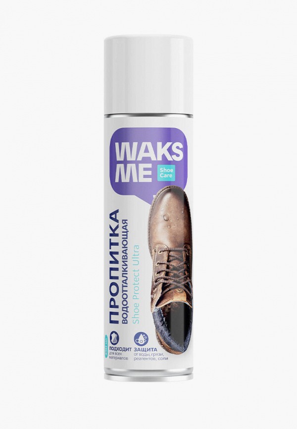 Средство для ухода за одеждой и обувью WaksMe Водоотталкивающая пропитка Shoe Protect Ultra, 250 мл