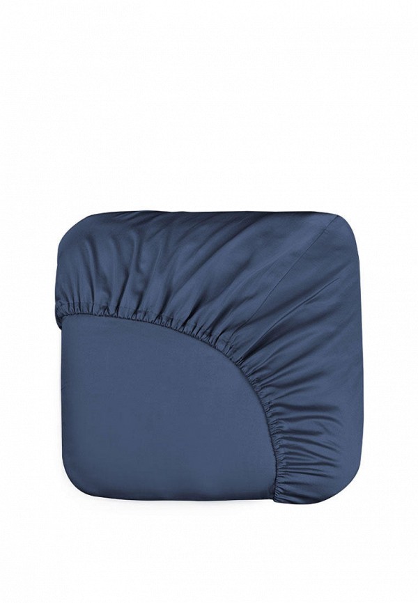 

Простыня 2-спальная Bellehome, Синий, на резинке Стефания Indigo 160х200х20
