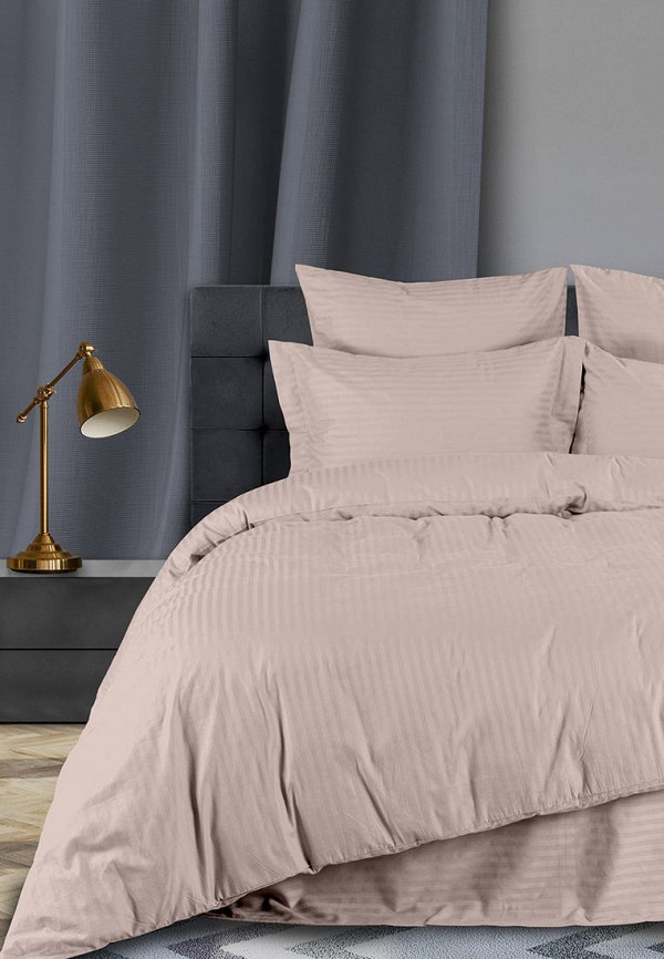 Постельное белье Евро Унисон бежевый, размер 00, фото 1