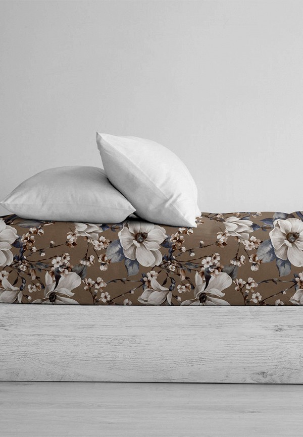 Простыня Евро Унисон коричневый, размер 00, фото 4