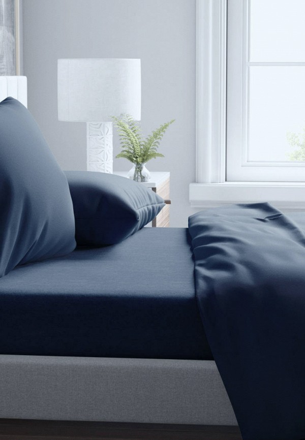 

Постельное белье Евро Sonno, Синий, РАЙСКИЕ ПТИЦЫ