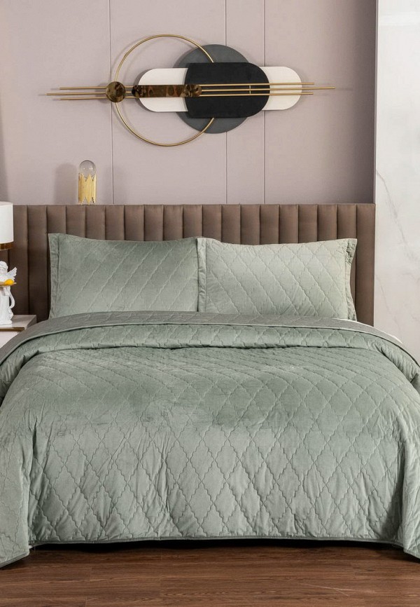 Комплект с покрывалом Sofi De Marko зеленый, размер 00, фото 1