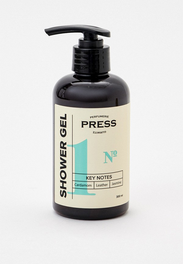 

Гель для душа Press Gurwitz Perfumerie, Прозрачный, №1, безсульфатный, 300 мл