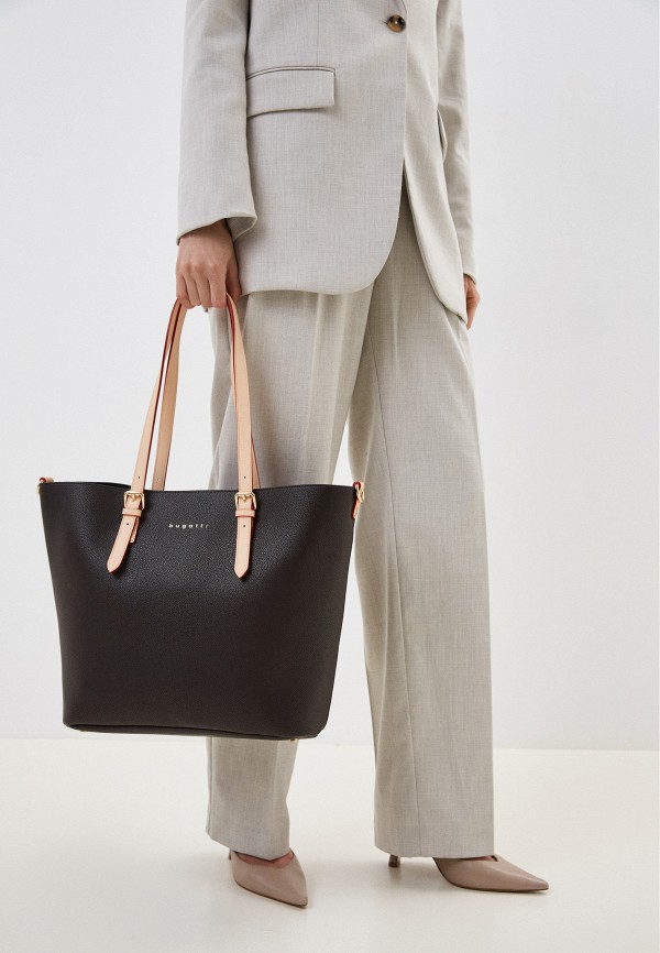 Сумка и органайзер Bugatti коричневый, размер 00, фото 5