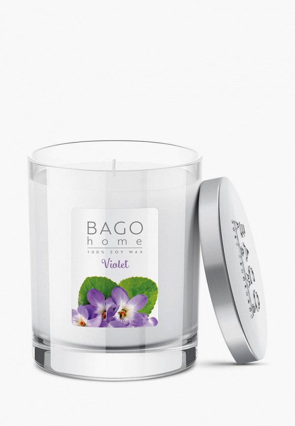Свеча ароматическая Bago Home Фиалка, 132 г