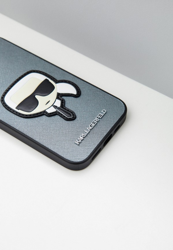 Чехол для iPhone Karl Lagerfeld серый, размер 00, фото 3