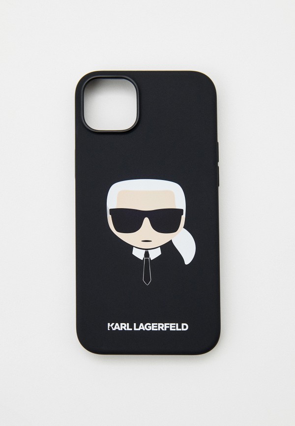 Чехол для iPhone Karl Lagerfeld черного цвета