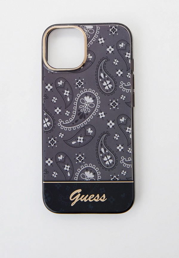 

Чехол для iPhone Guess, Серый, 14 из пластика и силикона