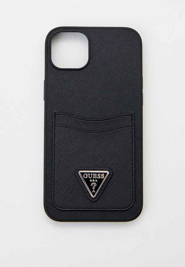 

Чехол для iPhone Guess, Черный, 14 Plus с карманом для пластиковых карт