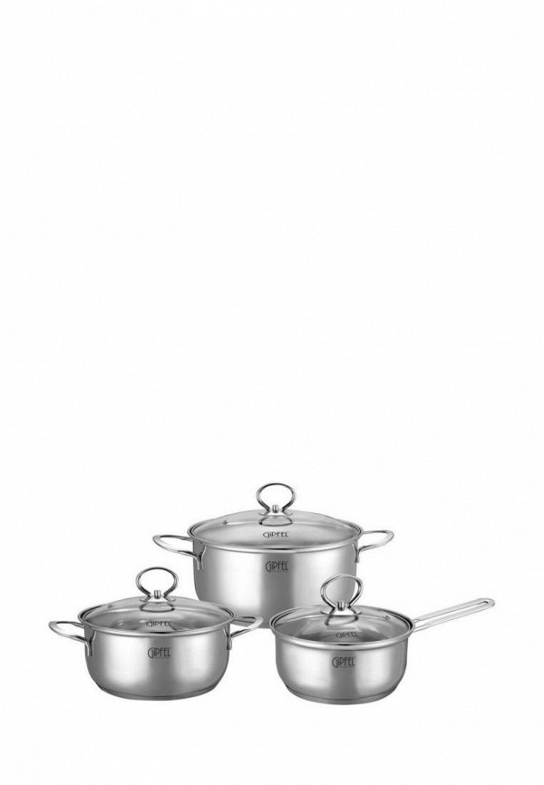 Набор посуды Gipfel 1 л; 2,8 л; 4,8 л набор посуды gipfel blanche 16 предметов