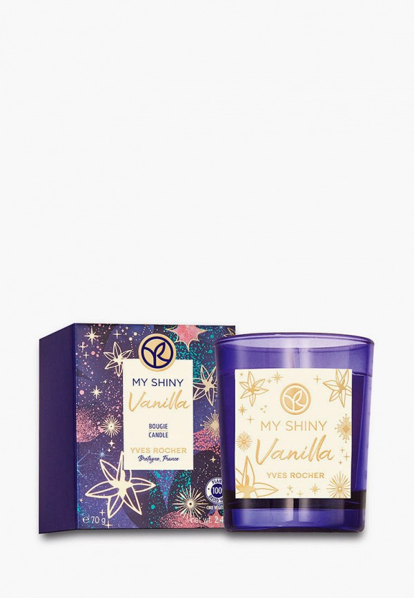 

Свеча Yves Rocher, Парфюмированная My Shiny Vanilla, 70 г
