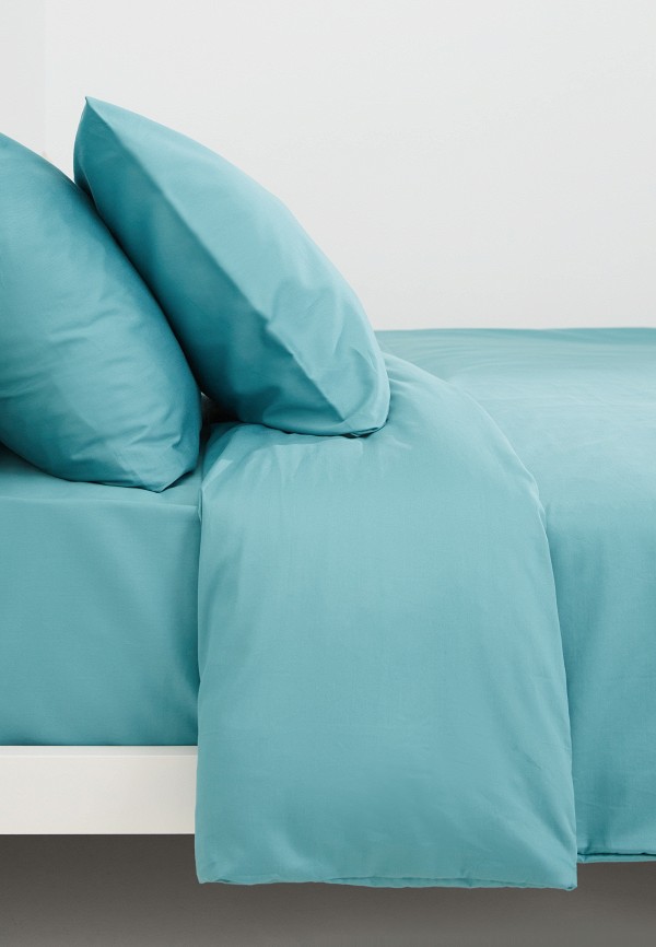 Постельное белье Евро Goodnight бирюзовый, размер 00, фото 2