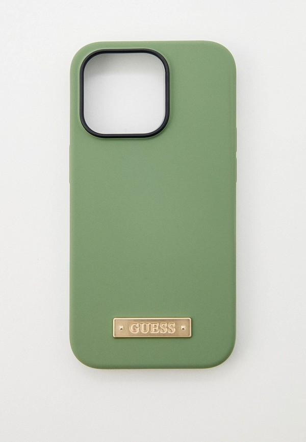

Чехол для iPhone Guess, Зеленый, 14 Pro с MagSafe