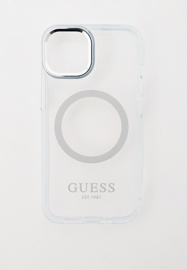 

Чехол для iPhone Guess, Белый, 14 с MagSafe