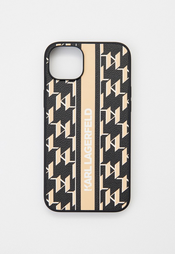 

Чехол для iPhone Karl Lagerfeld, Черный, 14 Plus из экокожи