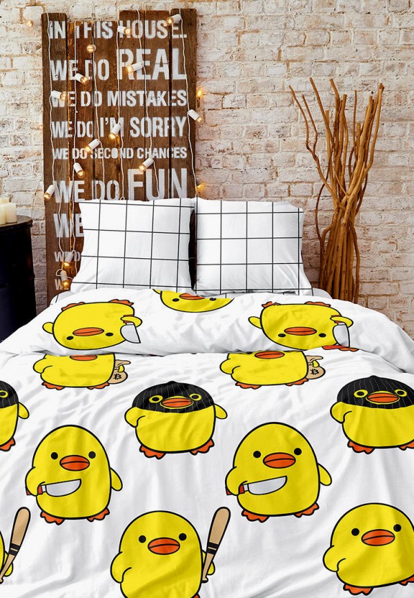 Постельное белье 1,5-спальное Crazy Getup Danger ducks