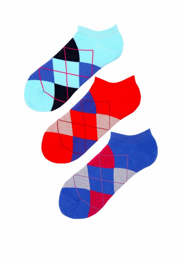 

Носки 3 пары Tezido, Разноцветный, Sneaker socks