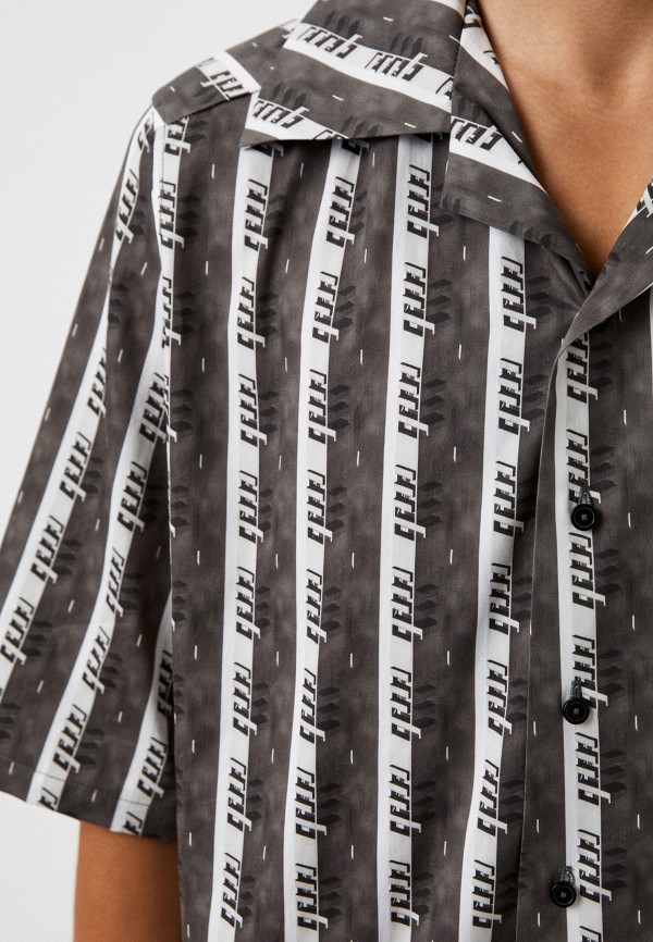 Рубашка Berhasm серый, размер 52, фото 4