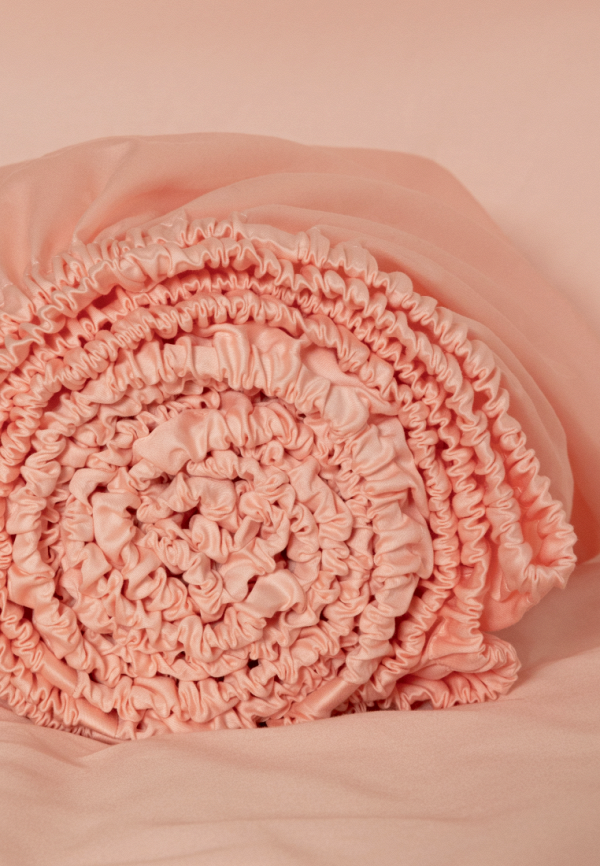 Простыня 2-спальная Soft Box на резинке Туфелька балерины, 160х200 см с бортом 30 см