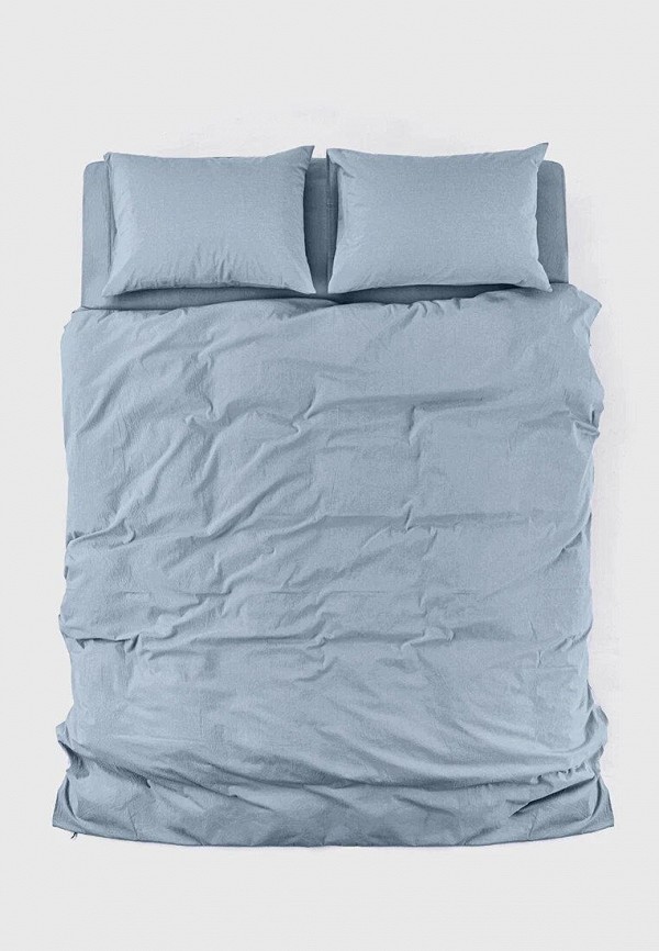 Пододеяльник 1,5-спальный Morpheus Melange Blue-gray 150x200