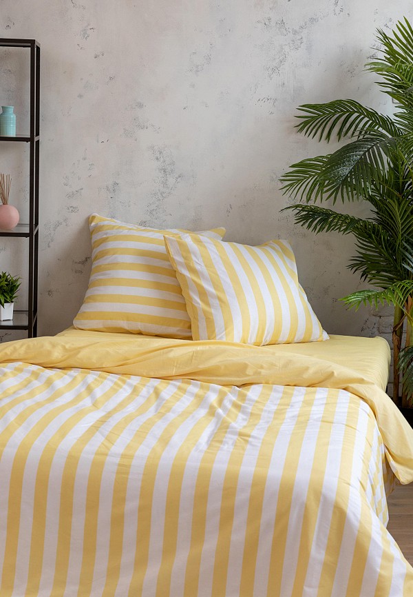 Постельное белье Евро Унисон желтый, размер 00, фото 2