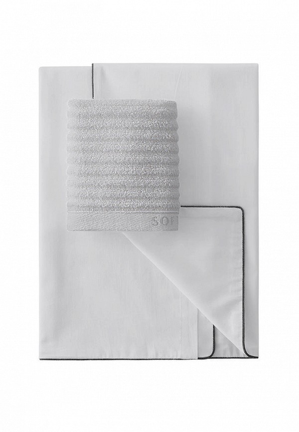 фото Полотенце и наволочка soft silver