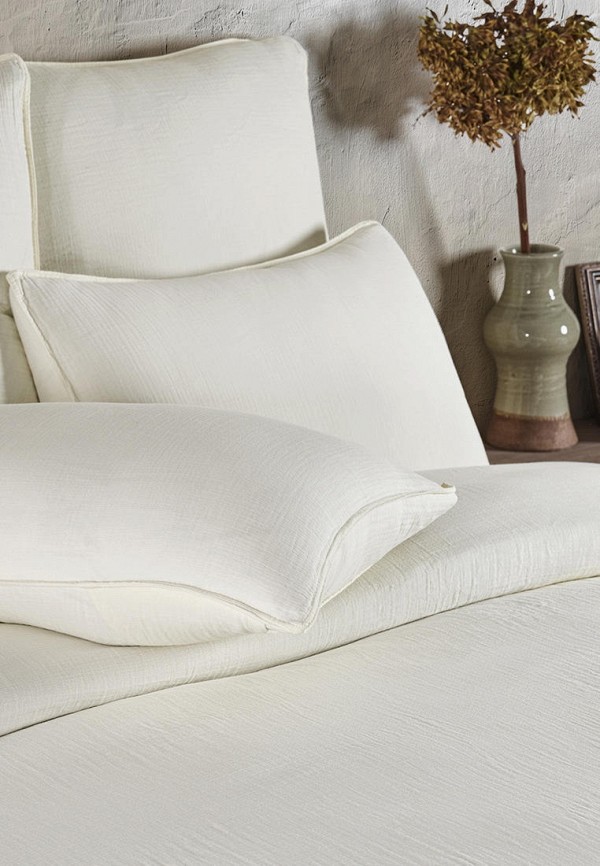 Постельное белье 2-спальное Moye Home белый, размер 00, фото 4