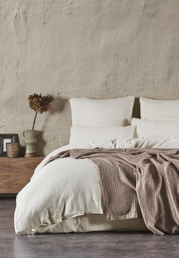 Постельное белье 2-спальное Moye Home белый, размер 00, фото 2