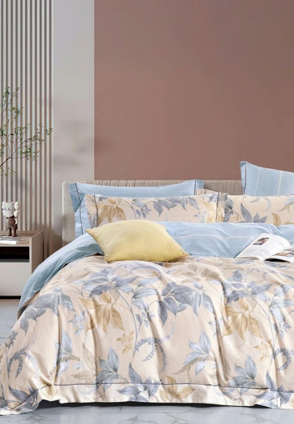 

Постельное белье 1,5-спальное Bellehome, Разноцветный, Эйлин сатин