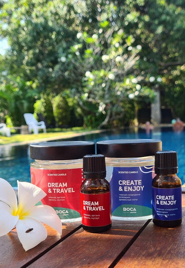 фото Набор свечей boca aroma