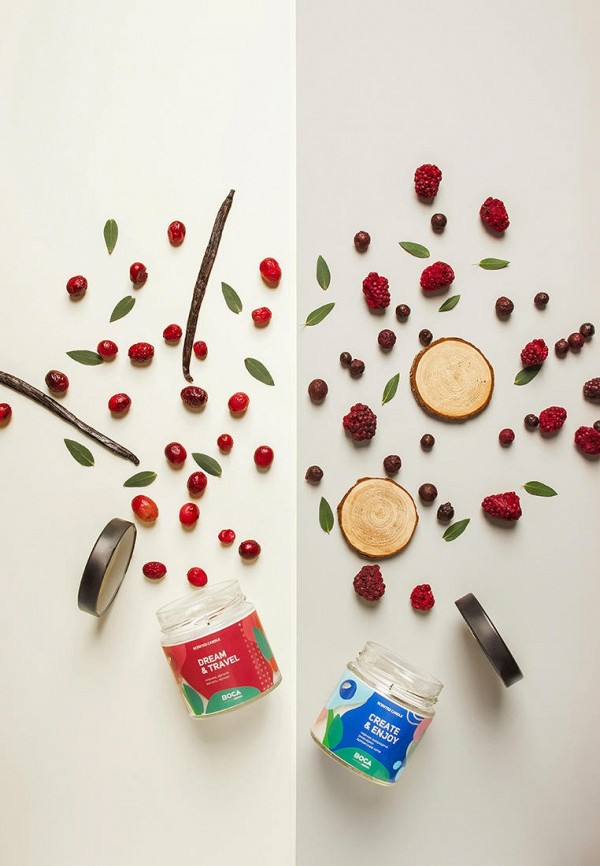 фото Набор свечей boca aroma