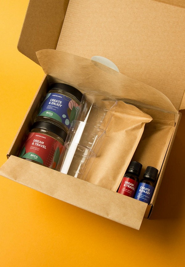 фото Набор свечей boca aroma