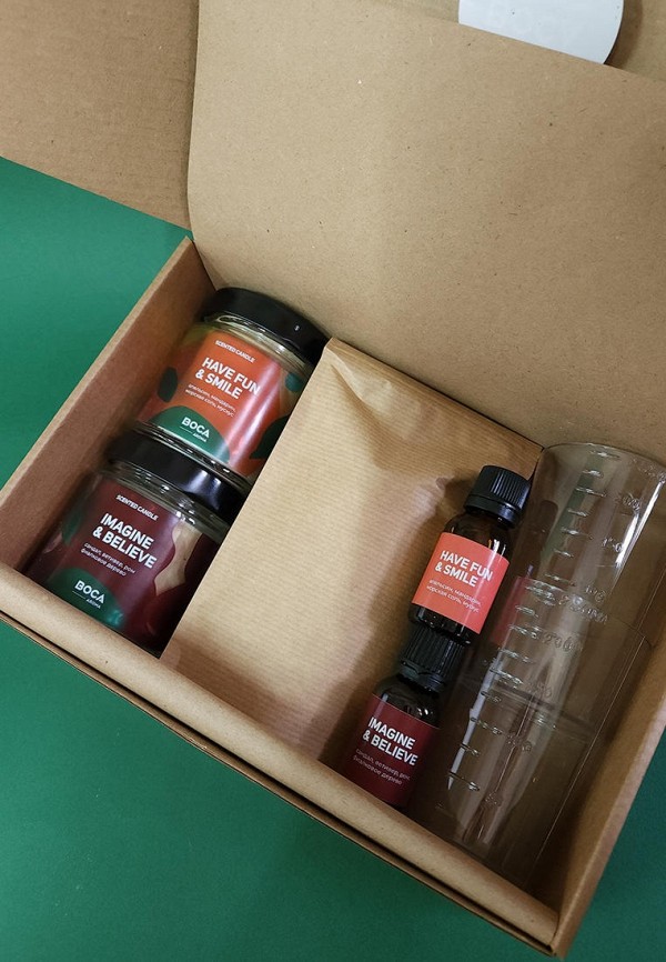 фото Набор свечей boca aroma