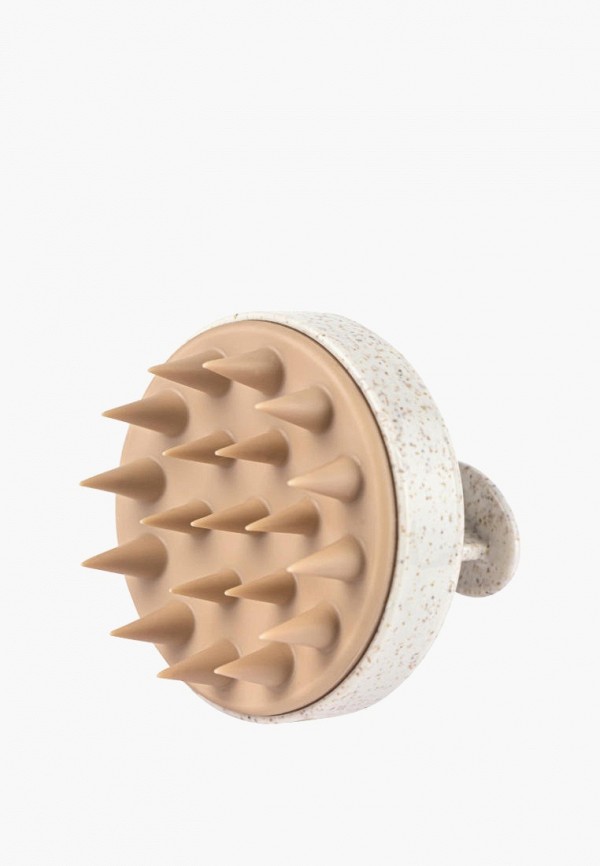 

Массажер для головы Von U, Бежевый, и щетка для мытья волос Shampoo Brush MAXI-HAIR