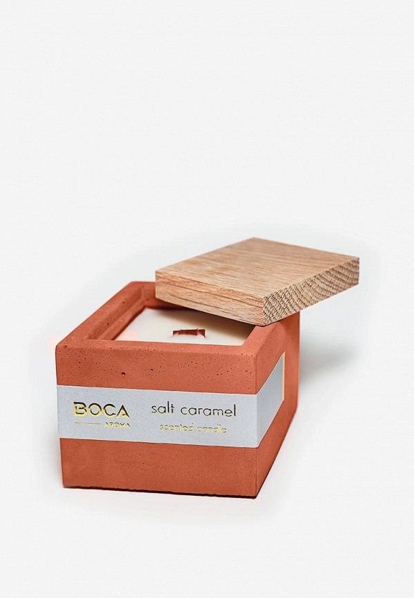 Свеча ароматическая Boca Aroma SALT CARAMEL ароматическая свеча olinalab s salt caramel 200