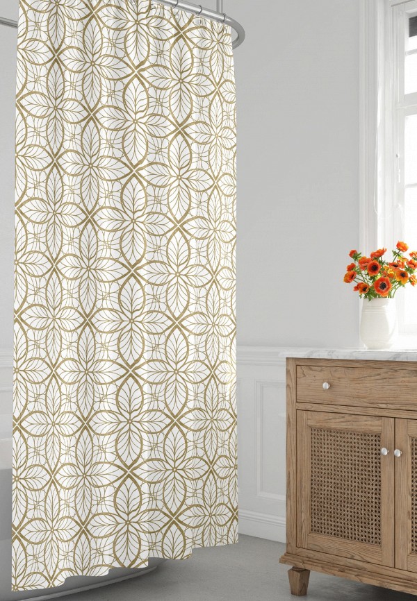 фото Штора для ванной унисон