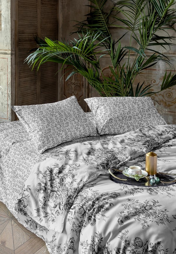 Постельное белье Евро Mia Cara серый, размер 00, фото 2