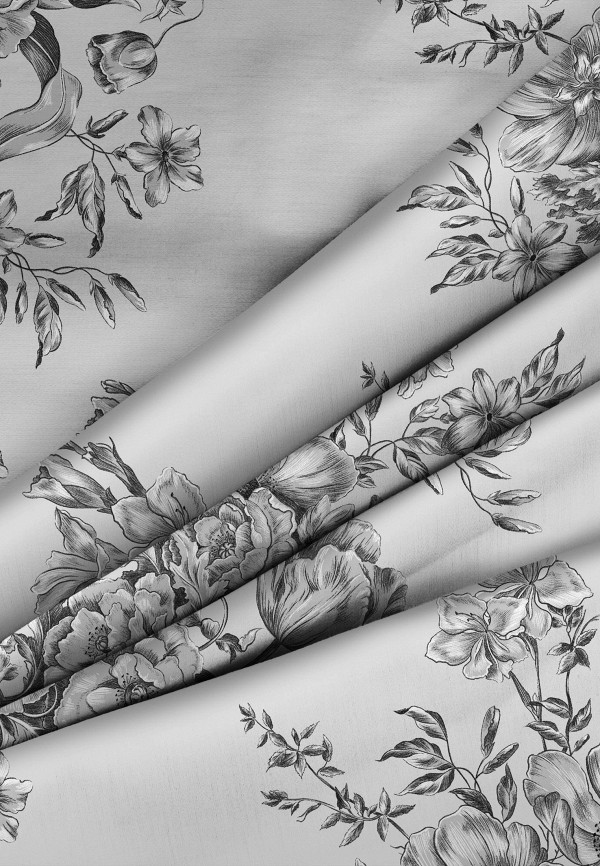 Постельное белье Евро Mia Cara серый, размер 00, фото 4