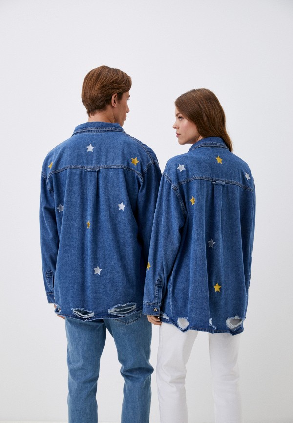 фото Рубашка джинсовая hatparad