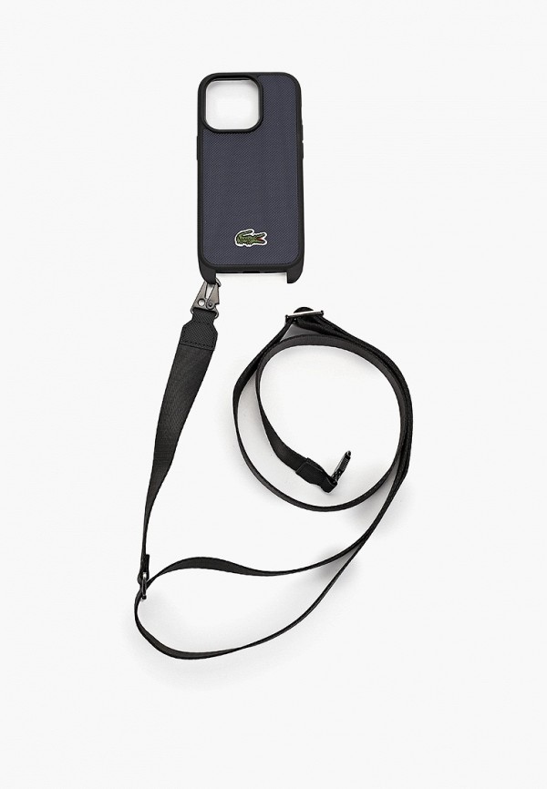

Чехол для iPhone и ремешок Lacoste, Синий, iPhone 14 Pro