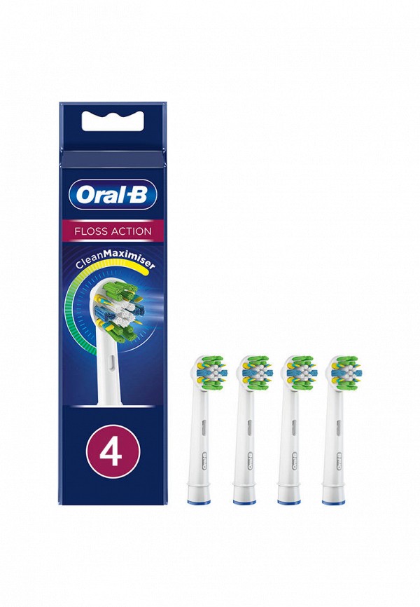 Комплект насадок для зубной щетки Oral B FlossAction EB25-4 (4 шт.)