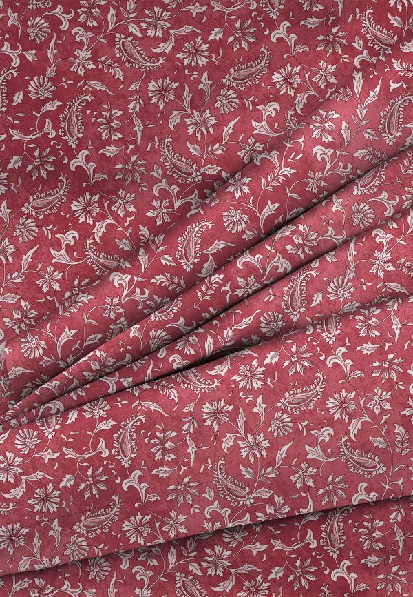 Постельное белье 2-спальное Унисон бордовый, размер 00, фото 3