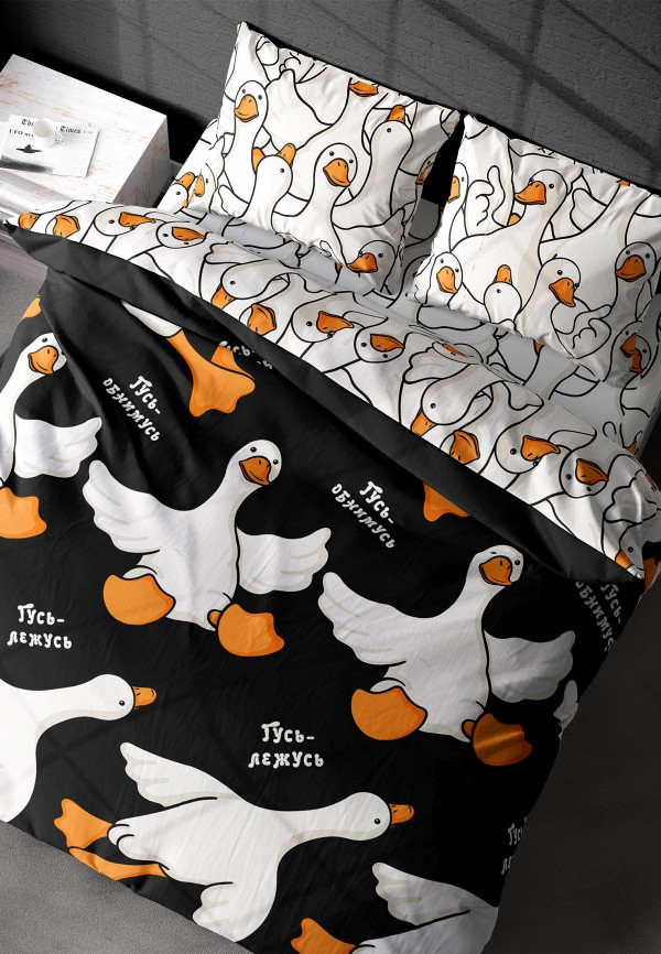Постельное белье 2-спальное Crazy Getup черный, размер 00, фото 2