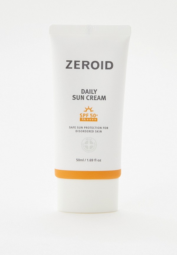 Крем для лица солнцезащитный Zeroid для нормальной и чувствительной кожи
