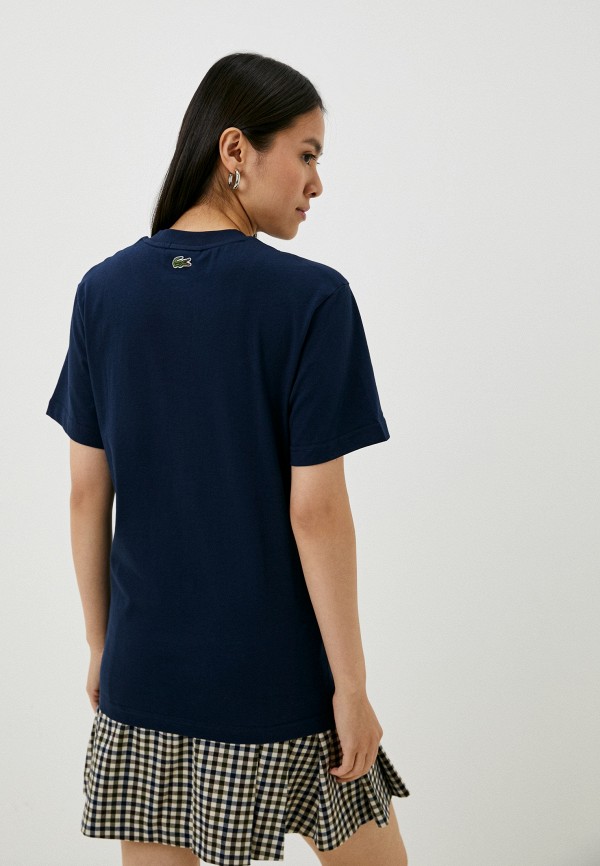 Футболка Lacoste синий, размер 46, фото 2