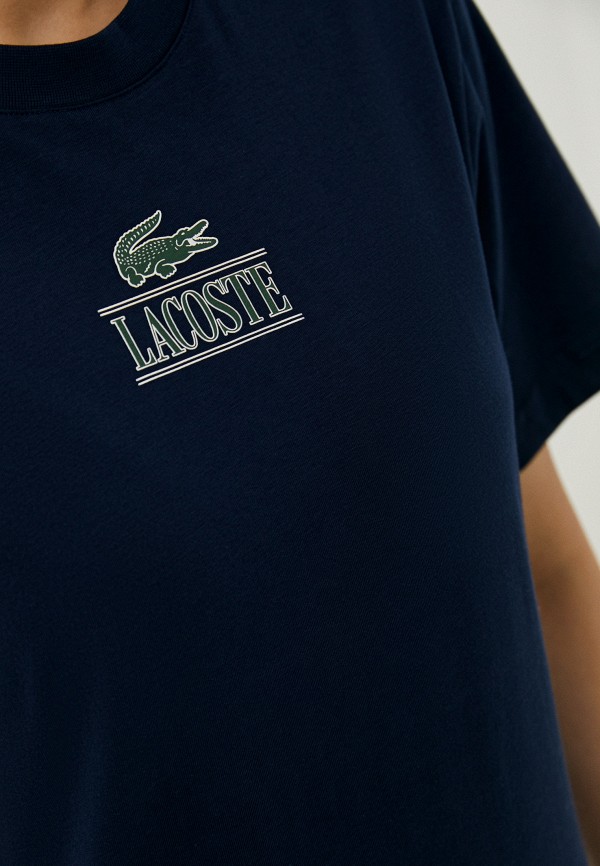 Футболка Lacoste синий, размер 46, фото 3