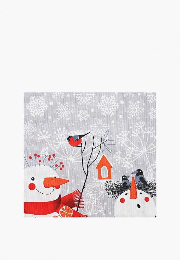 

Скатерть La Peonia, Серый, 120х150 см "Новогоднее волшебство" прямоугольная