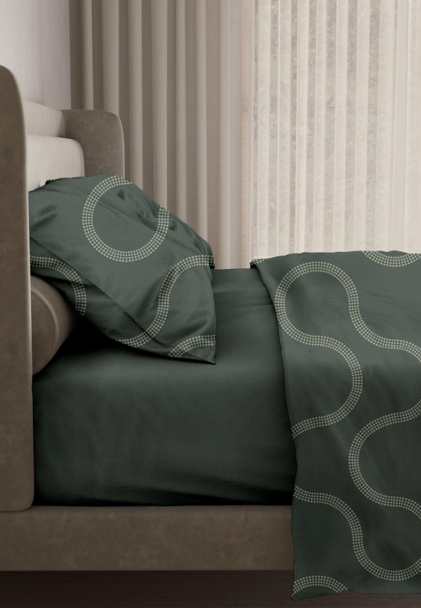 Постельное белье Евро Sonno хаки, размер 00, фото 2