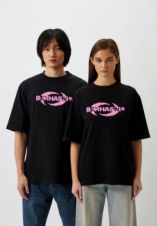 

Футболка Berhasm, Черный, Pink Swoosh