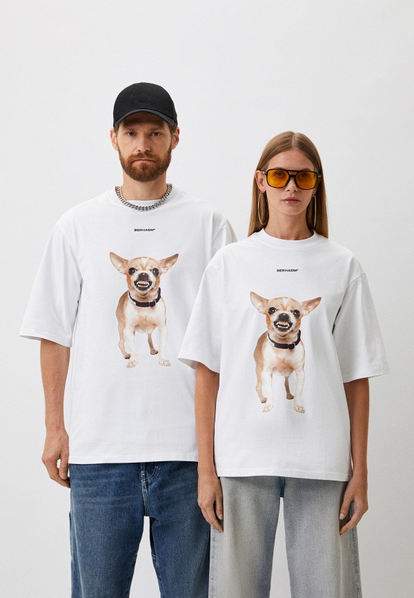 

Футболка Berhasm, Белый, Dog
